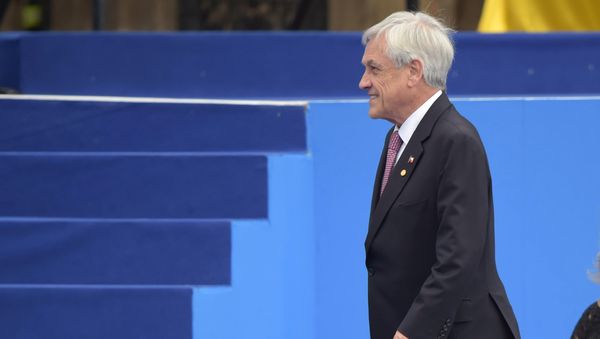 Sebastián Piñera, presidente de Chile Sebastián Piñera, presidente de Chile - Sputnik Mundo