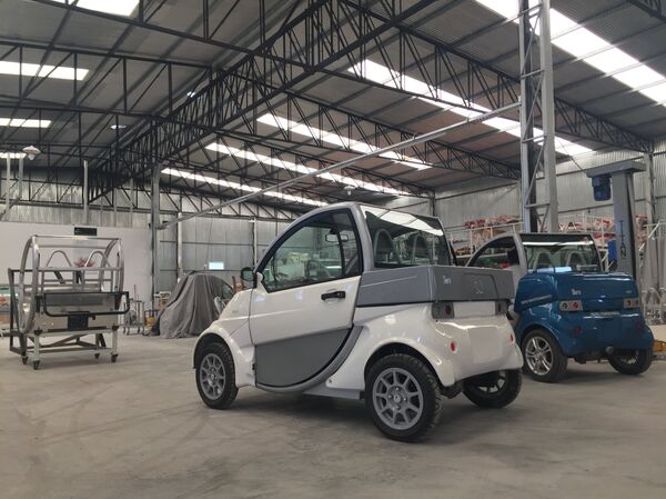Un modelo de los autos eléctricos Sero Electric  - Sputnik Mundo