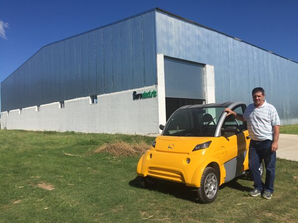 Modelo de los autos eléctricos Sero Electric  - Sputnik Mundo