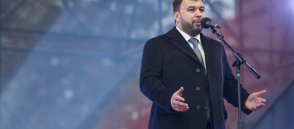 Denís Pushilin, líder electo de la autoproclamada República Popular de Donetsk (RPD) - Sputnik Mundo