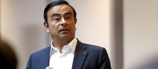 Carlos Ghosn, jefe del consorcio automovilístico Nissan Carlos Ghosn, jefe del consorcio automovilístico Nissan - Sputnik Mundo