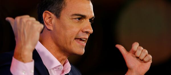 Pedro Sánchez, el presidente del Gobierno de España - Sputnik Mundo