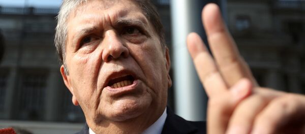 Alan García, expresidente de Perú - Sputnik Mundo