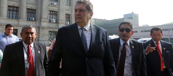 Alan García, expresidente de Perú - Sputnik Mundo