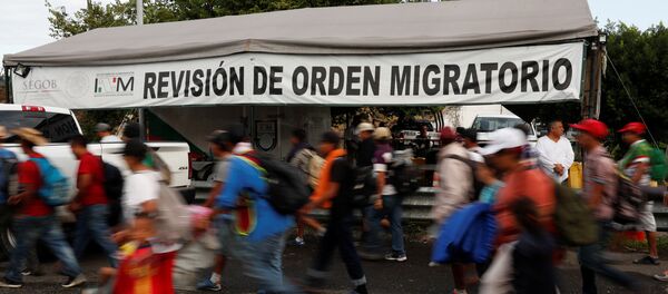 Migrantes latinoamericanos en México - Sputnik Mundo