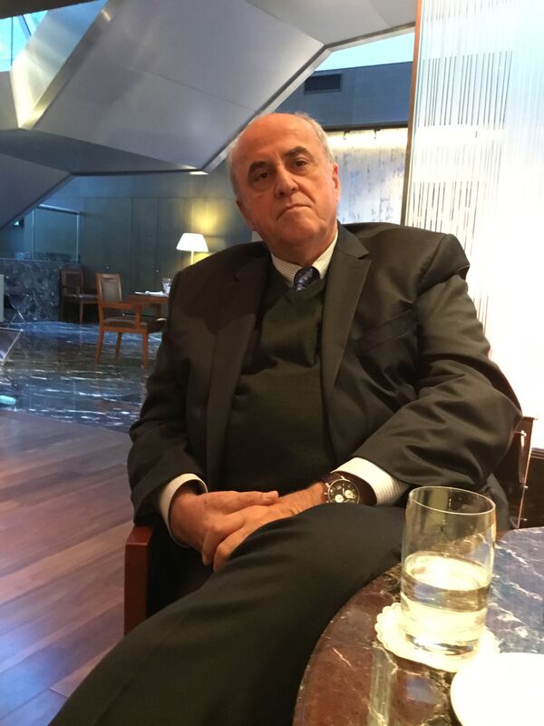 Elías Sanbar, embajador de Palestina ante la Unesco Elías Sanbar, embajador de Palestina ante la Unesco - Sputnik Mundo