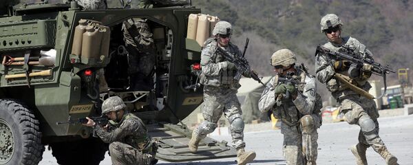 Ejercicios militares conjuntos de EEUU y Corea del Sur Foal Eagle (Archivo) - Sputnik Mundo