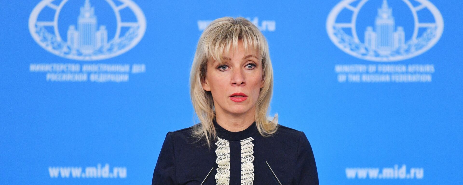 María Zajárova, la portavoz de la Cancillería rusa - Sputnik Mundo, 1920, 17.12.2022