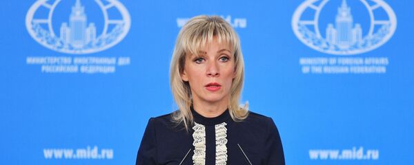 María Zajárova, la portavoz de la Cancillería rusa - Sputnik Mundo