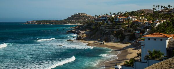 Una playa en Costa Rica Una playa en Costa Rica - Sputnik Mundo