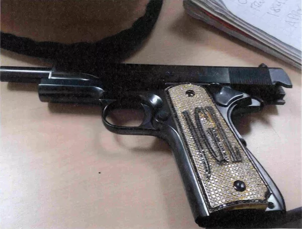 La pistola favorita del narcotraficante y criminal mexicano Joaquín 'Chapo' Guzmán 
