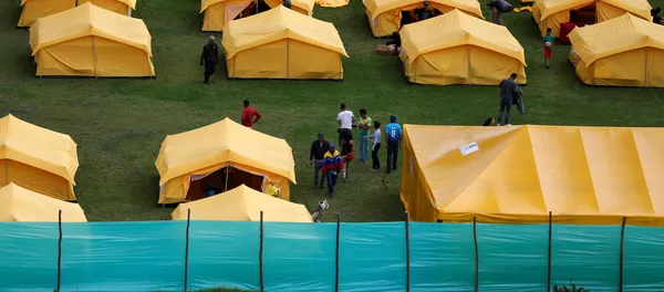 Migrantes venezolanos en Colombia (archivo) Migrantes venezolanos en Colombia (archivo) - Sputnik Mundo