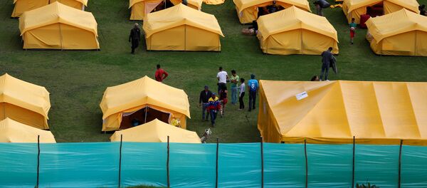 Migrantes venezolanos en Colombia (archivo) - Sputnik Mundo