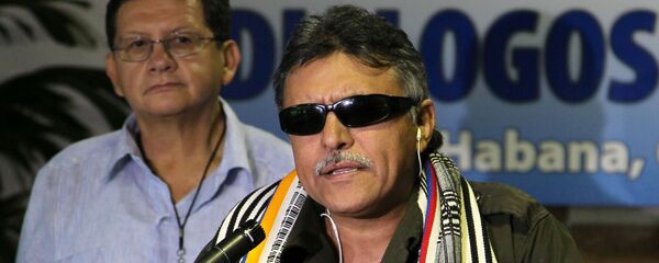 Jesús Santrich, exguerrillero colombiano, integrante del partido político FARC - Sputnik Mundo