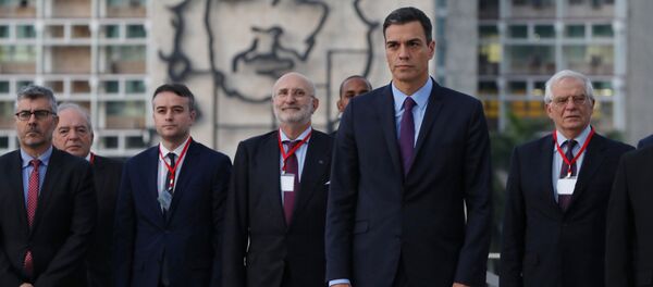 Pedro Sánchez, el presidente del Gobierno de España - Sputnik Mundo
