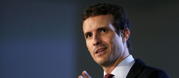 Pablo Casado, el presidente del PP - Sputnik Mundo