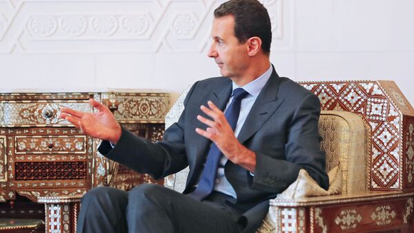 Bashar Asad, presidente de Siria - Sputnik Mundo