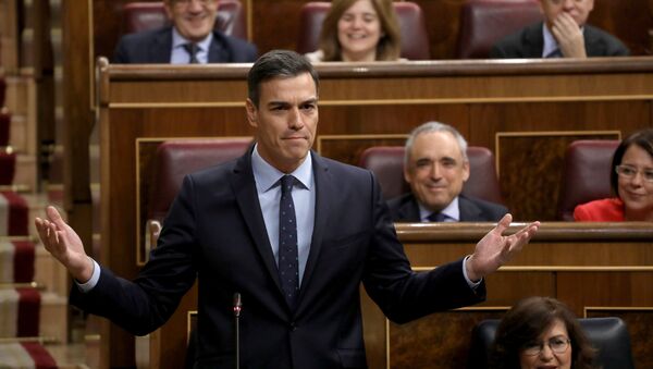 Pedro Sánchez, presidente del Gobierno de España - Sputnik Mundo
