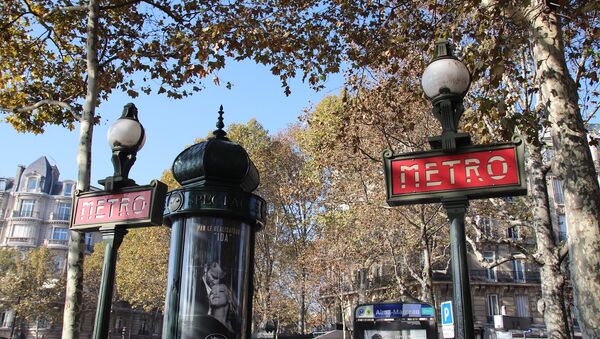 El metro en Francia (imagen referencial) - Sputnik Mundo