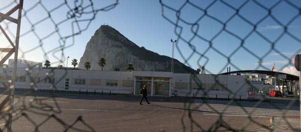 La vista del peñón de Gibraltar - Sputnik Mundo