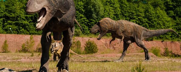 Dinosaurios (ilustración gráfica) - Sputnik Mundo