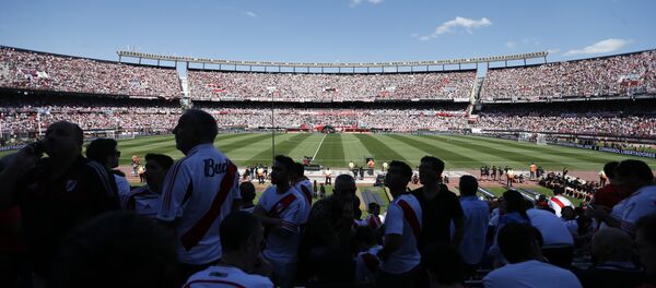 El estadio de Antonio Vespucio Liberti en Buenos Aires, Argentina El estadio de Antonio Vespucio Liberti en Buenos Aires, Argentina - Sputnik Mundo
