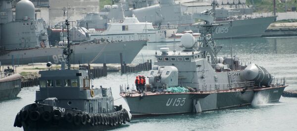 Buques de la Marina de Guerra de Ucrania - Sputnik Mundo