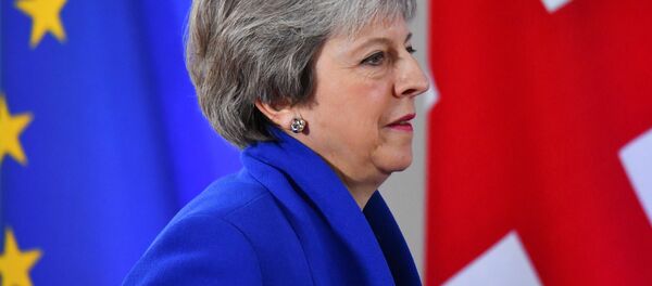 Theresa May, primera ministra del Reino Unido - Sputnik Mundo