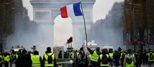 Protestas en París, Francia - Sputnik Mundo