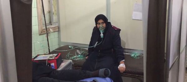 Secuelas del ataque químico perpetrado por los terroristas contra Alepo - Sputnik Mundo