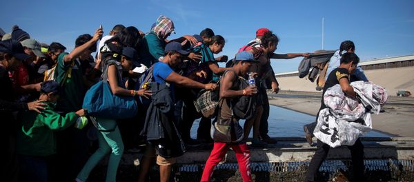 Los migrantes centroamericanos en México Los migrantes centroamericanos en México - Sputnik Mundo