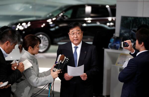 Osama Masuko, Presidente interino de Mitsubishi Motors - Sputnik Mundo