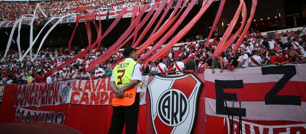 Una tribuna en el partido suspendido entre Boca y River por la final de la Copa Libertadores - Sputnik Mundo