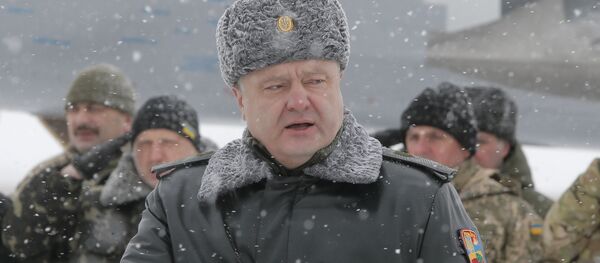 Petró Poroshenko, presidente de Ucrania - Sputnik Mundo