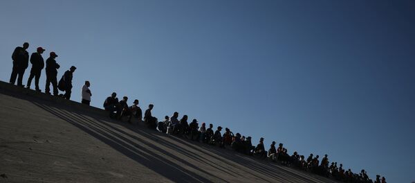 Los migrantes centroamericanos Los migrantes centroamericanos - Sputnik Mundo