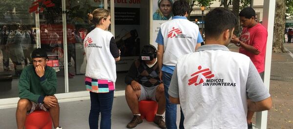 Seguir con Vida, muestra de Médicos Sin Fronteras en Montevideo - Sputnik Mundo