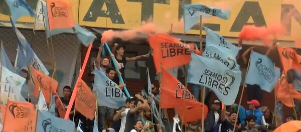 Grandes protestas en las calles de Buenos Aires contra el G20 y el FMI - Sputnik Mundo
