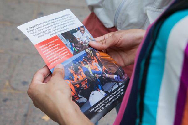 Seguir con Vida, muestra de Médicos Sin Fronteras en Montevideo - Sputnik Mundo