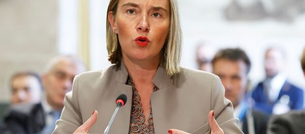 Federica Mogherini, la jefa de la diplomacia europea - Sputnik Mundo