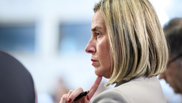 Federica Mogherini, la jefa de la diplomacia europea - Sputnik Mundo