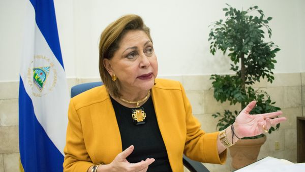 Alba Luz Ramos, presidenta de la Corte Suprema de Justicia de Nicaragua Alba Luz Ramos, presidenta de la Corte Suprema de Justicia de Nicaragua - Sputnik Mundo