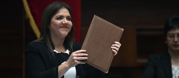 María Alejandra Vicuña, vicepresidenta de Ecuador María Alejandra Vicuña, vicepresidenta de Ecuador - Sputnik Mundo