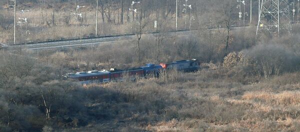 El tren de inspección de la red ferroviaria coreana - Sputnik Mundo