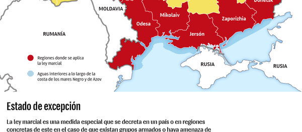 ¿Qué implica la implementación de la ley marcial en Ucrania? - Sputnik Mundo
