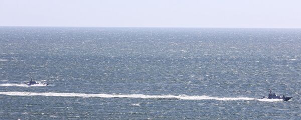 Las maniobras de Ucrania en el mar de Azov Las maniobras de Ucrania en el mar de Azov - Sputnik Mundo