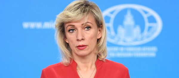 María Zajárova, la portavoz de la Cancillería rusa - Sputnik Mundo
