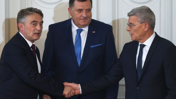 Los representantes de la Presidencia de Bosnia y Herzegovina - Sputnik Mundo