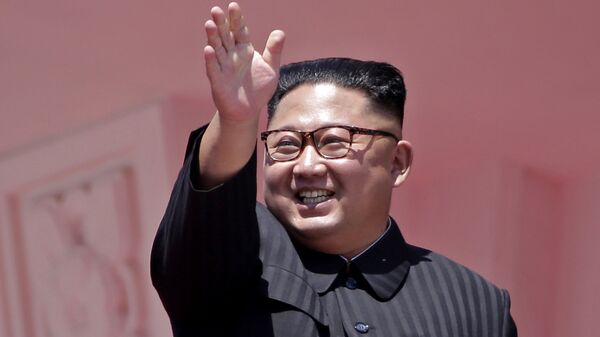 Kim Jong-un, líder de Corea del Norte (archivo) - Sputnik Mundo