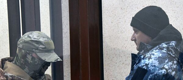 Uno de los marineros ucranianos arrestados - Sputnik Mundo