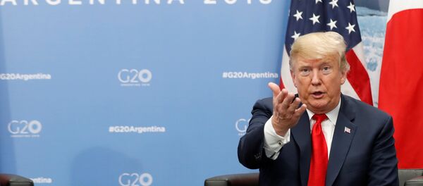 Donald Trump, presidente de EEUU - Sputnik Mundo